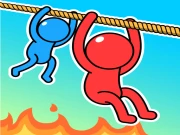 Rope Rescue Puzzle Online adventure Games on taptohit.com