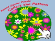 Round jigsaw Puzzle - Collect the Pattern Online puzzle Games on taptohit.com