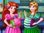 Royal Pregnant BFFs H5 Online Dress-up Games on taptohit.com