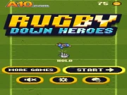 Rugby Down Heroes Online Sports Games on taptohit.com