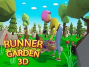 Runner Garden 3D Online Adventure Games on taptohit.com