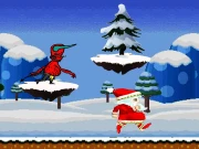 Santa Christmas Run Online Adventure Games on taptohit.com