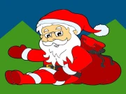 Santa Claus Coloring Book Online Art Games on taptohit.com