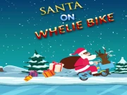 Santa On Wheelie Bike Online Casual Games on taptohit.com