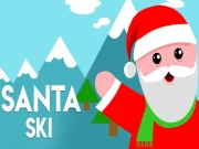 Santa Ski Online Sports Games on taptohit.com