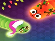 Santa Snakes Online .IO Games on taptohit.com