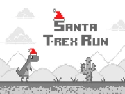 Santa T Rex Run Online Agility Games on taptohit.com
