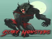 Scary Monsters Coloring Online Art Games on taptohit.com