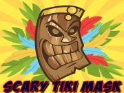 Scary Tiki Mask Memory Online Puzzle Games on taptohit.com