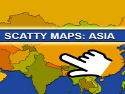 Scatty Maps Asia Online Puzzle Games on taptohit.com