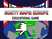 Scatty Maps Europe Online Puzzle Games on taptohit.com