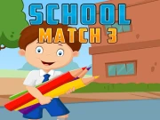 School Match 3 Online Match-3 Games on taptohit.com