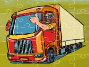 Semi Trucks Jigsaw Online Puzzle Games on taptohit.com
