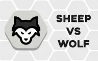 Sheep vs Wolf Online puzzle Games on taptohit.com
