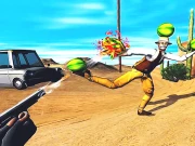 Shoot The Watermelon Online Shooter Games on taptohit.com