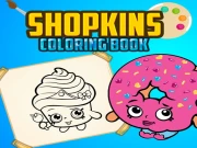 Shopkins Coloring Book Online Art Games on taptohit.com