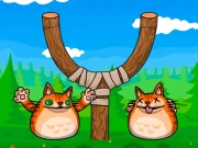 Shot the Angry Cat Online Puzzle Games on taptohit.com