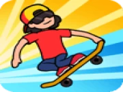 Skateboard Wheelie Online fun Games on taptohit.com