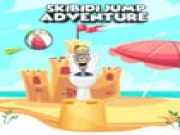 Skibidi Jump Adventure Online fun Games on taptohit.com