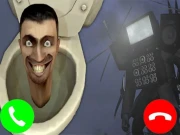 Skibidi Toilet Video Call Online Puzzle Games on taptohit.com