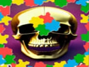 Skull Picture Scramble Challenge Online brain Games on taptohit.com