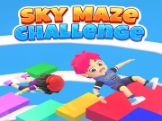 Sky Maze Challenge Online Adventure Games on taptohit.com