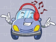 Smiling Cars Jigsaw Online Puzzle Games on taptohit.com