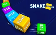 Snake 2048.io Online 2048 Games on taptohit.com