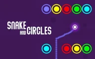 Snake And Circles Online snake Games on taptohit.com