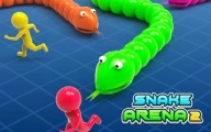 Snake Arena 2 Online snake Games on taptohit.com