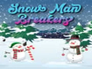 Snow Man Breakers Online arcade Games on taptohit.com