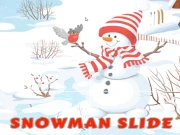 Snowman Slide Online Puzzle Games on taptohit.com