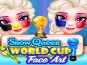 SOCCER 2018 FACE ART Online Art Games on taptohit.com