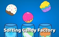 Sorting Candy Factory Online brain Games on taptohit.com