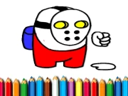 Space Dude Coloring Book Online Art Games on taptohit.com