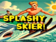 Splashy Skier Online retro Games on taptohit.com