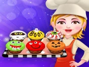 Spooky Cupcakes Online Cooking Games on taptohit.com