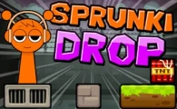 Sprunki Drop Online puzzle Games on taptohit.com