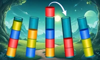 Stack Sorting Online Puzzle Games on taptohit.com