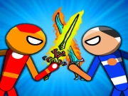 Stick Warrior Hero Battle Online Battle Games on taptohit.com