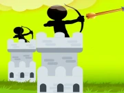 Stickman Archer Castle Online Strategy Games on taptohit.com