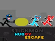 Stickman Huggy Escape Online adventure Games on taptohit.com