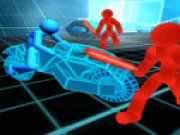 Stickman Neon Motorcycle Racing Online sports Games on taptohit.com