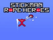 Stickman Rope Heroes Online adventure Games on taptohit.com