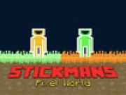 Stickmans Pixel World Online arcade Games on taptohit.com