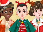 Stranger Things Christmas Party Online Dress-up Games on taptohit.com
