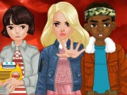 Stranger Things Squad Online Dress-up Games on taptohit.com