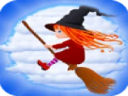 Stunt Witch Online adventure Games on taptohit.com