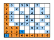 Sudoku HTML5 Online board Games on taptohit.com