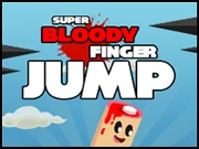 Super Bloody Finger Jump Online Casual Games on taptohit.com